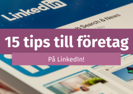 15 tips till företag på LinkedIn