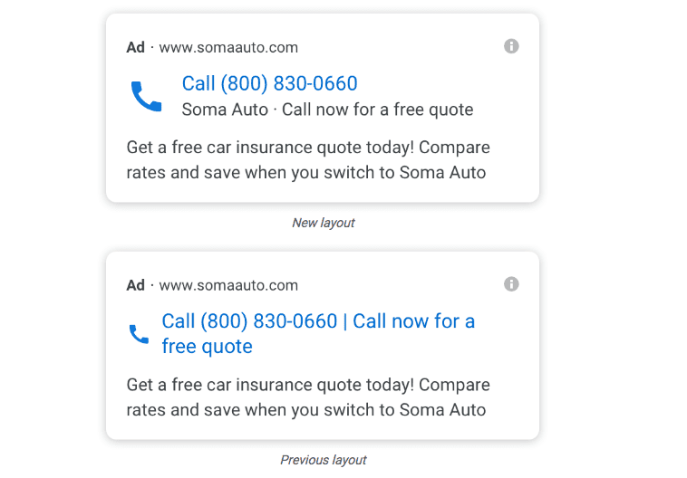 call only ads