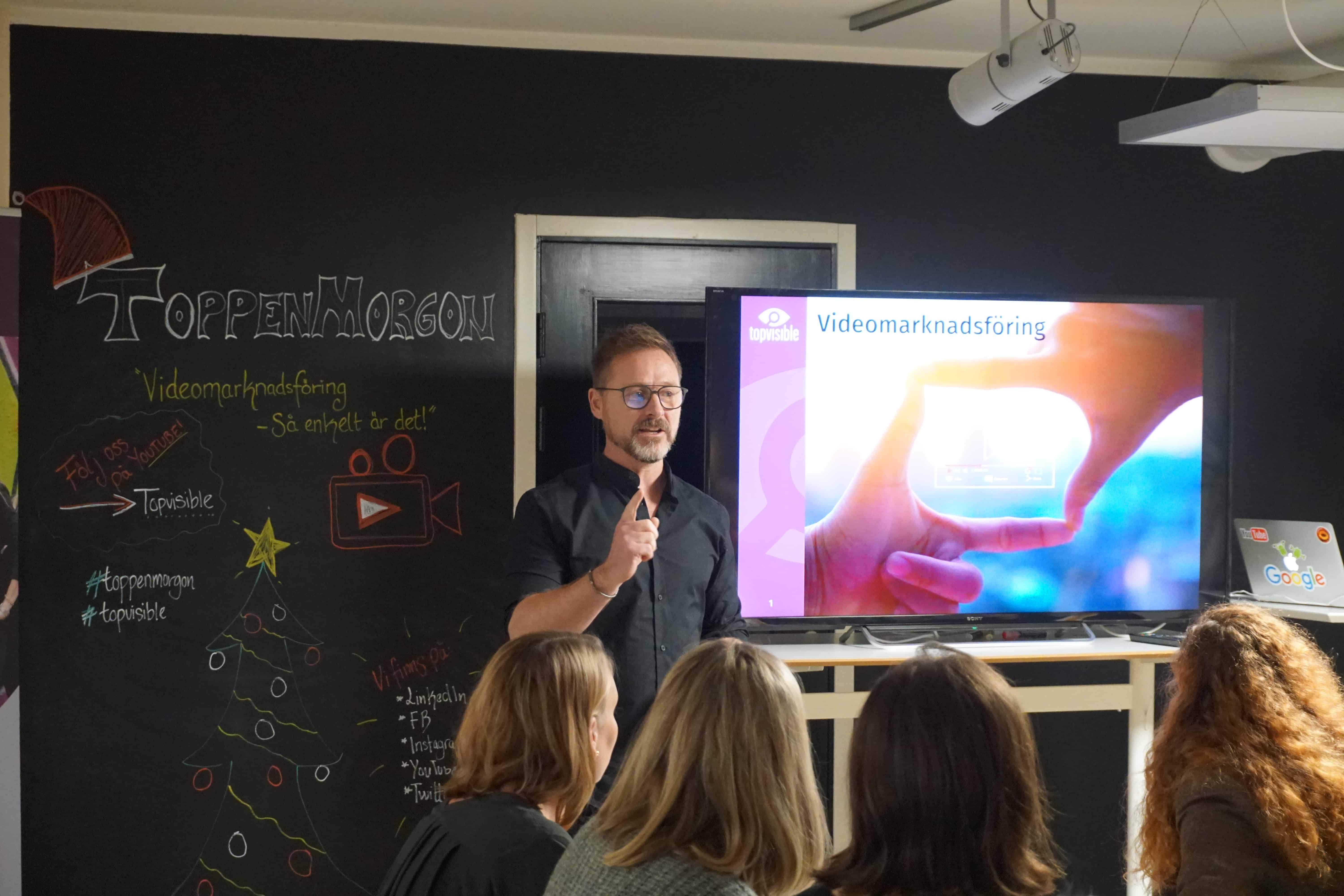 Magnus Äng föreläser på Topvisible