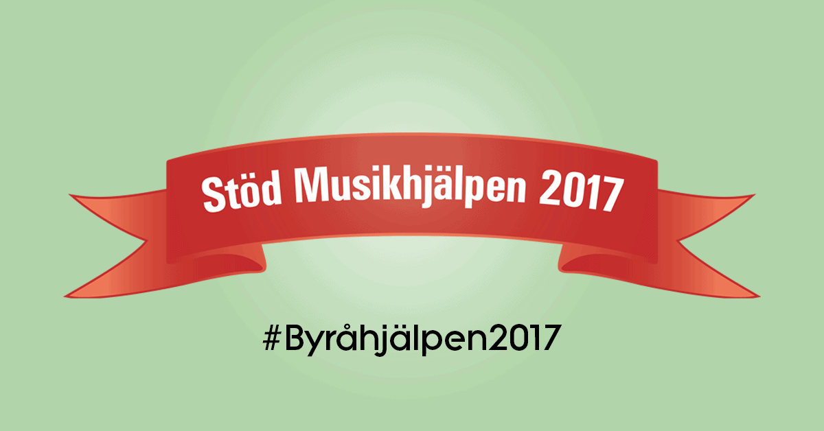 Byråhjälpen till förmån för Musikhjälpen
