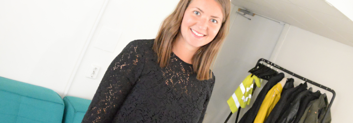 Andrea Norrström gör sin praktik hos TopVisible