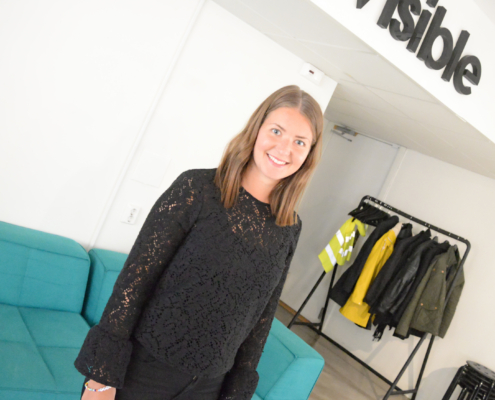 Andrea Norrström gör sin praktik hos TopVisible