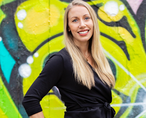 Caroline Skogh praktikant på TopVisible