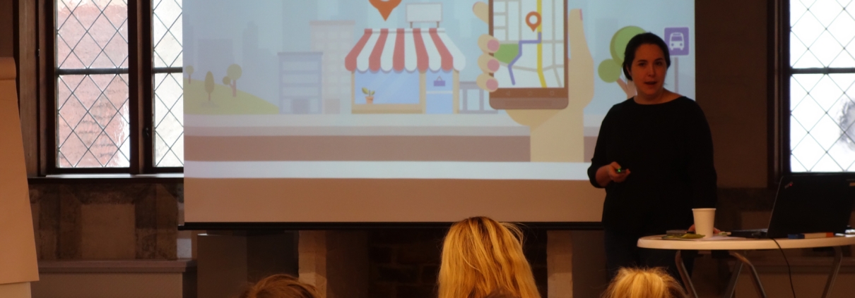 Anna-Karin föreläser om Google My Business