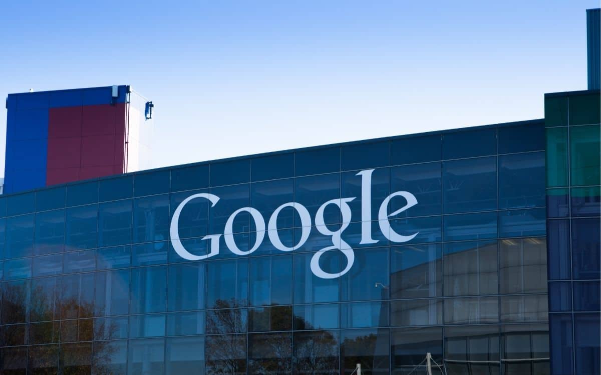 Bild på ett Google kontor.
