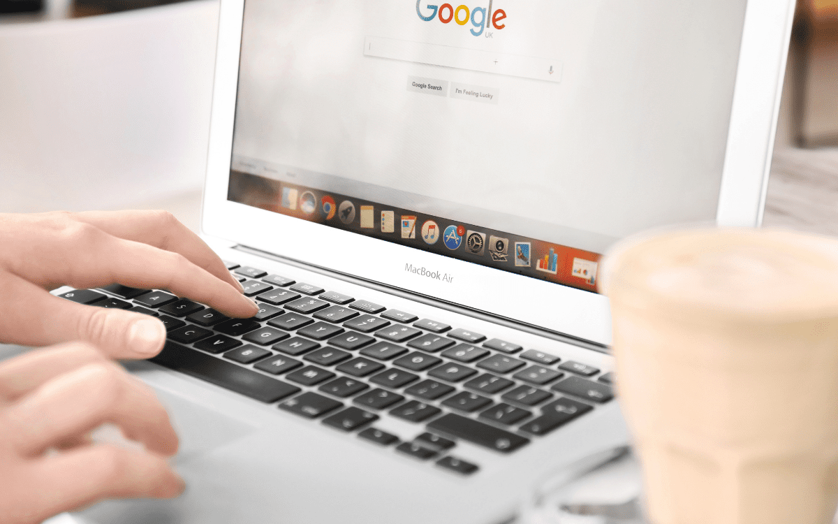 Google search display