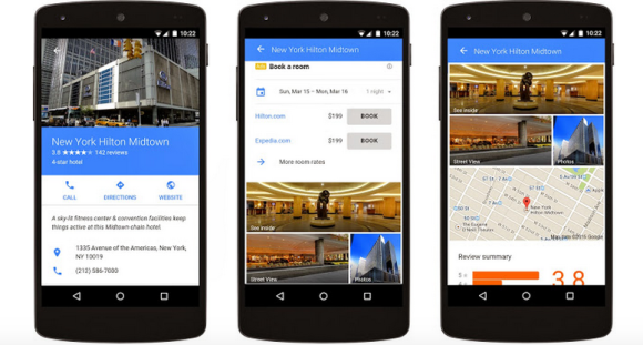 Google AdWords nya hotellannonser.