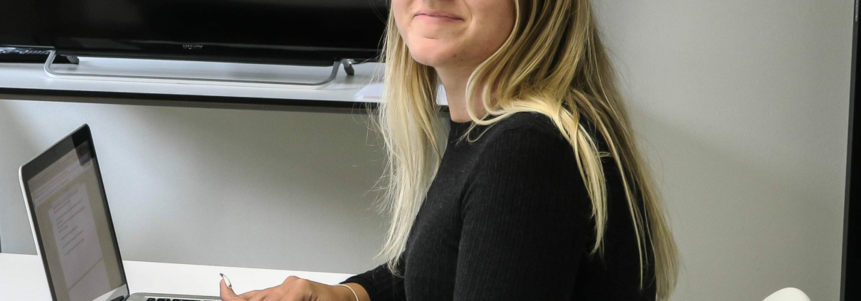 Fanny AdWords praktikant hos TopVisible