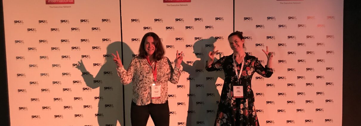 Anna-Karin och Maria på SMXL Milan