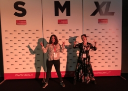Anna-Karin och Maria på SMXL Milan