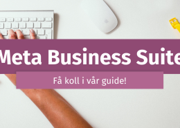 meta-rubrik och bild på tangentbord