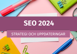 SEO 2024: trender och uppdateringar