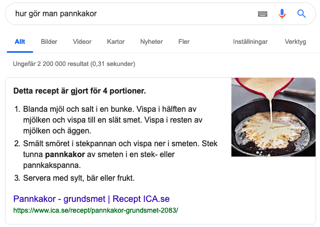 Hur gör man pannkakor?