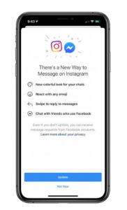 facebook instagram chatt