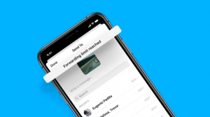 vidarebefordringsgräns på messenger digitala nyheter