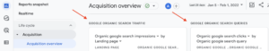 Search console GA4