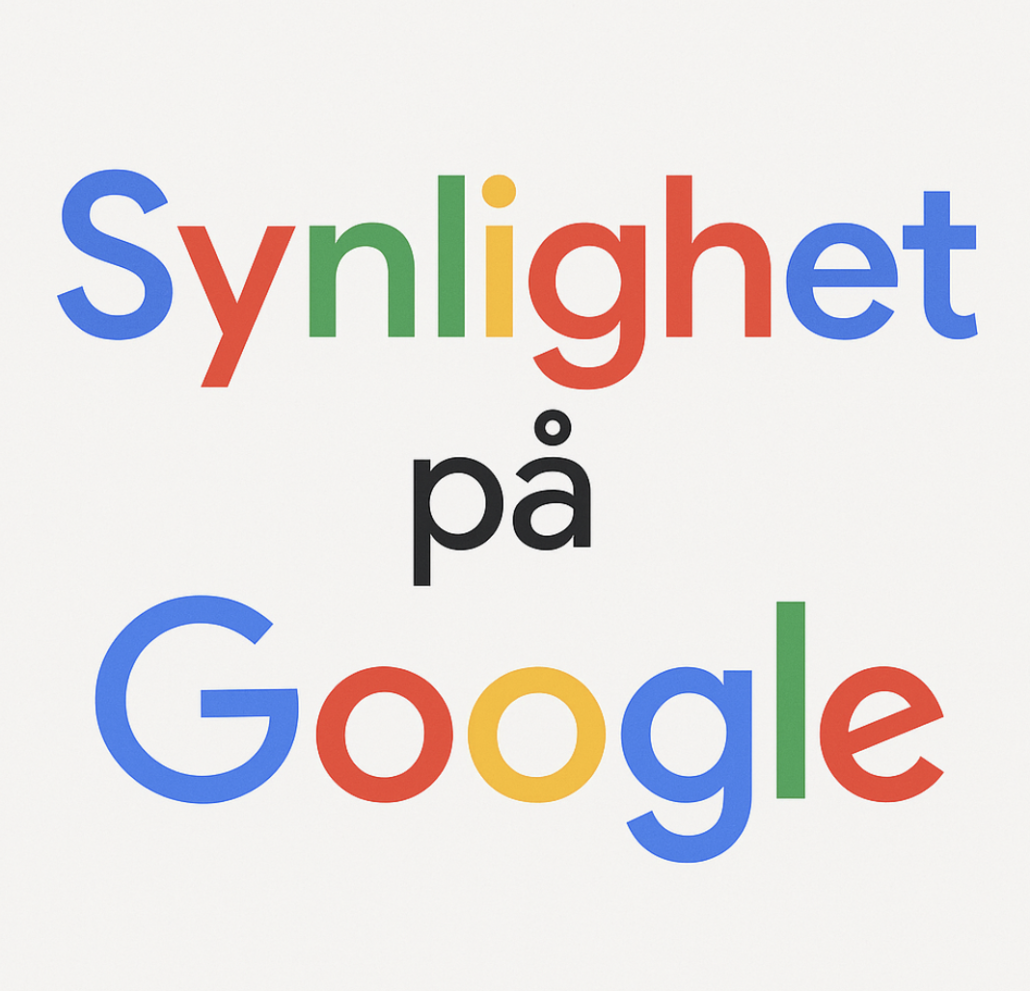 bild som där står synlighet på google