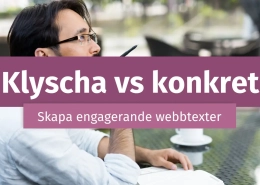Skriv engagerande webbtexter undvik klyschor