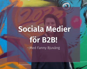 Sociala medier för b2b