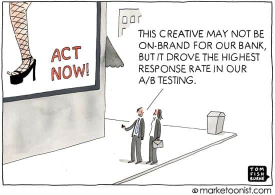 Tecknad serieruta av Tom Fishburne