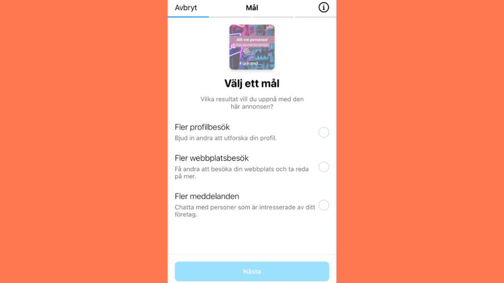 insta-guide-målsättning