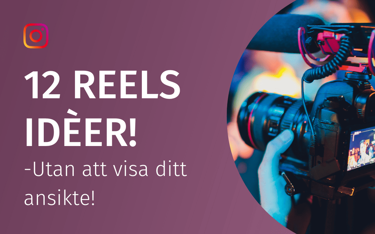 Instagram reels idéer företag