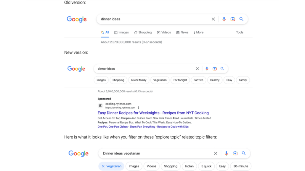 google relaterade Àmnen