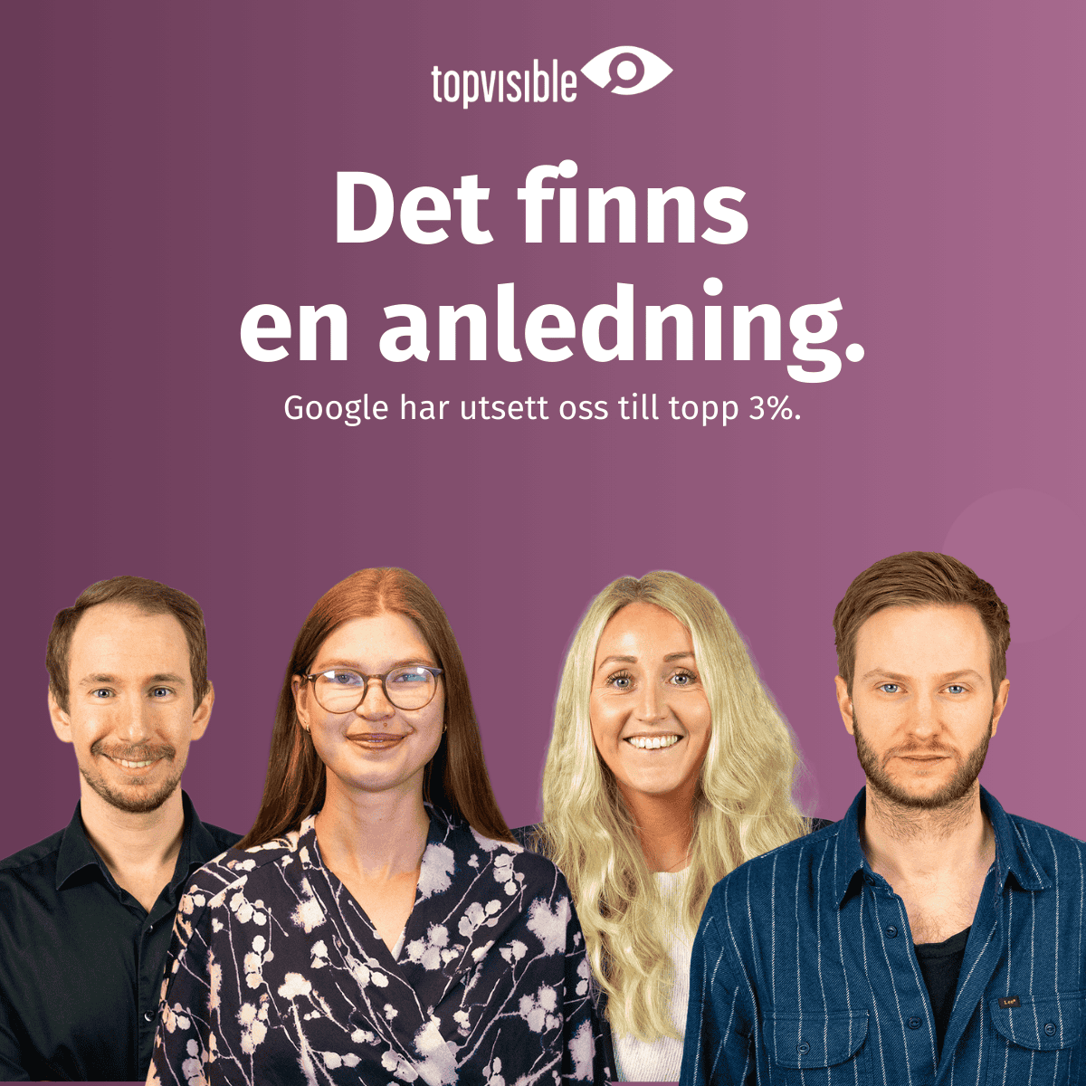 Google Ads byrån Topvisible är Google Premier Partner