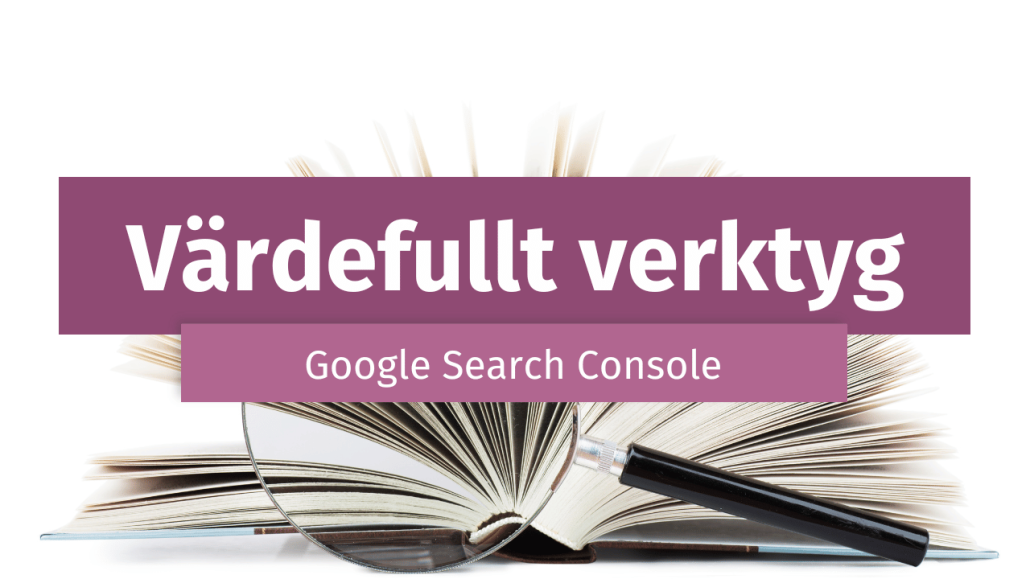 bild på förstoringsglas där det står värdefullt verktyg